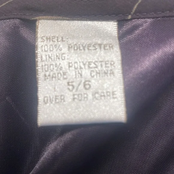 Vintage 90’s Express floral flare mini skirt lined brown pink women’s size 5 6 - Picture 10 of 10